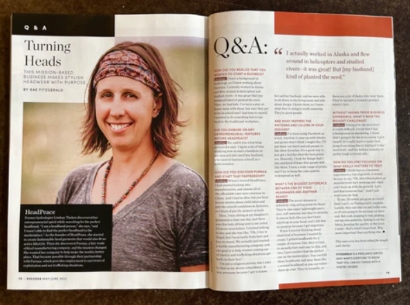 HeadPeace - Wholesale Haarband - Dames - Ethisch vervaardigde handgemaakte hoofdband - Dazed4