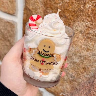 Alcazia – wholesale Novelty candle – Gourmet Candle - Gingerbread0