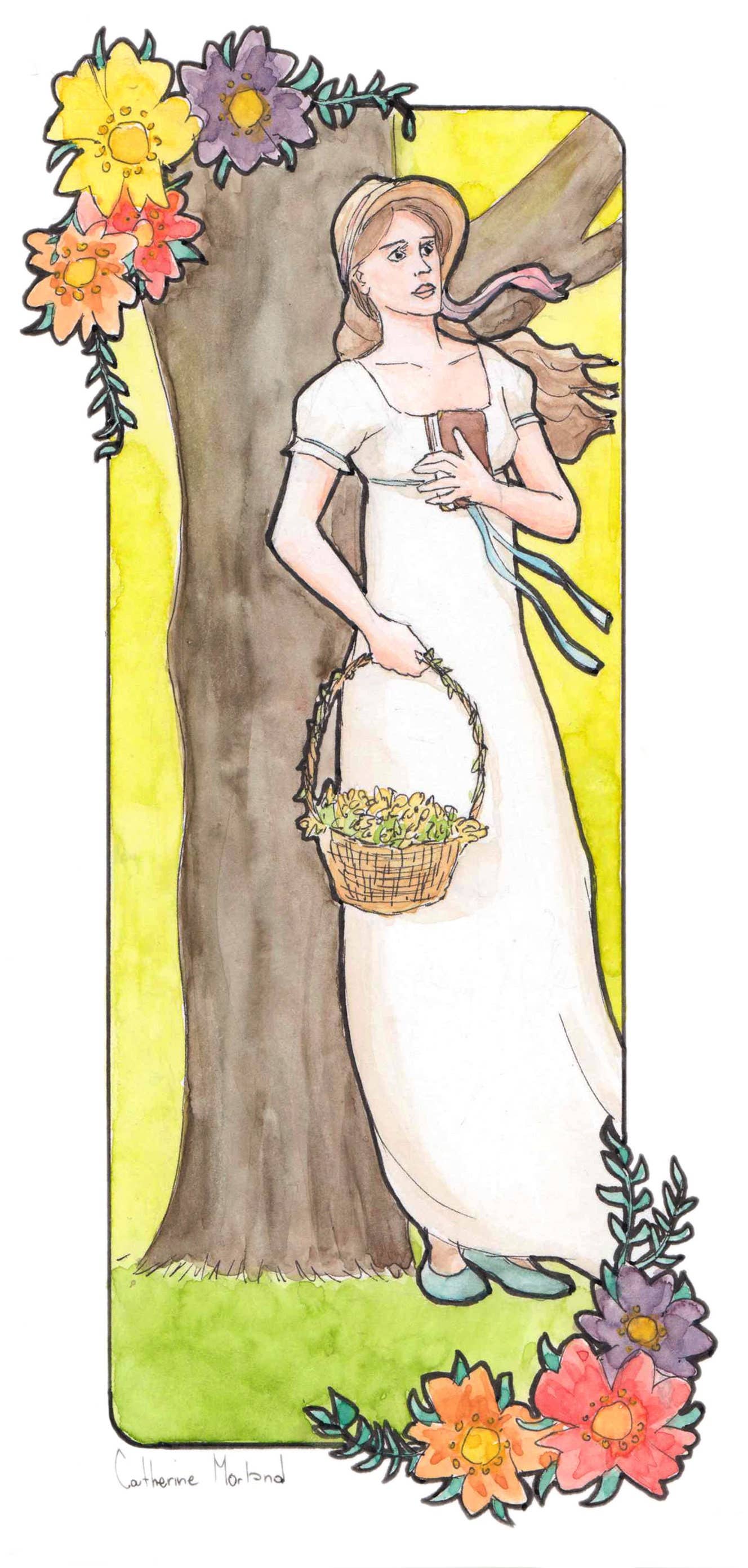 Airmatti - Wholesale Bookmark - 4x Jane Austen Bookmarks: Elisabeth Bennet6