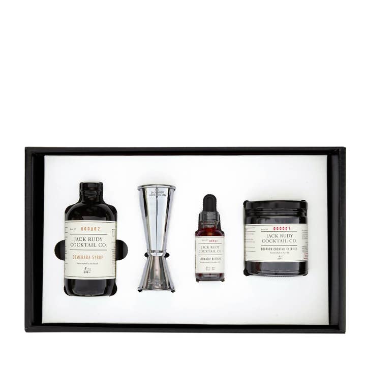 Jack Rudy Cocktail Co. - Wholesale Cocktail Mix/Syrup - Old Fashioned Kit - 4-pack