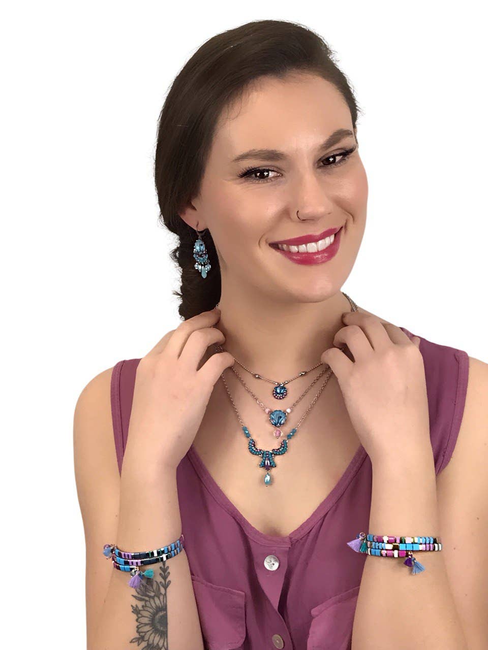 melizijewelry - Wholesale Dangle Earrings - VEGA STAR crystal earrings1