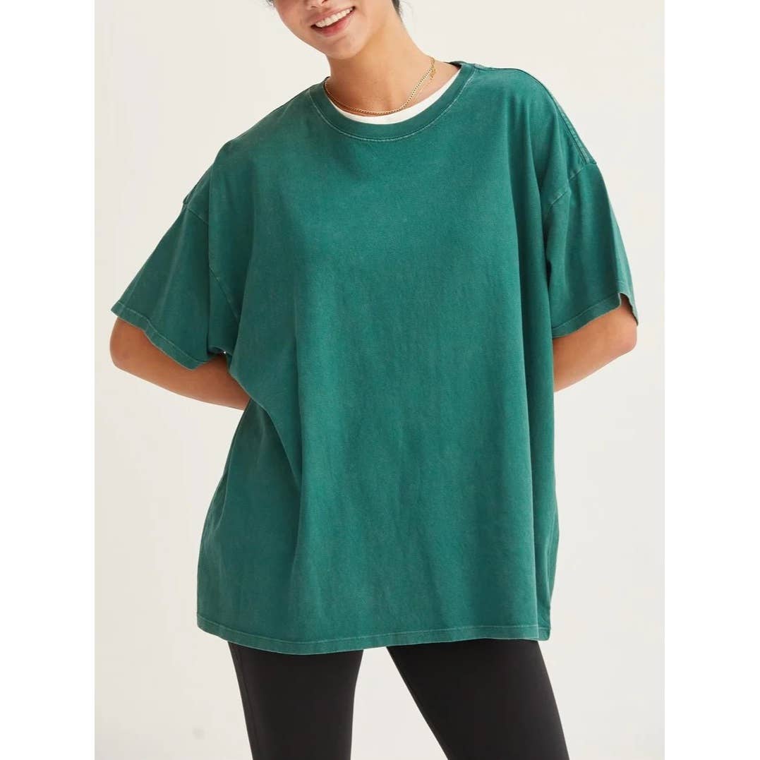 Apolline - Wholesale T-shirt – women's - OVERSIZED DISTRESSED COTTON T-SHIRT7