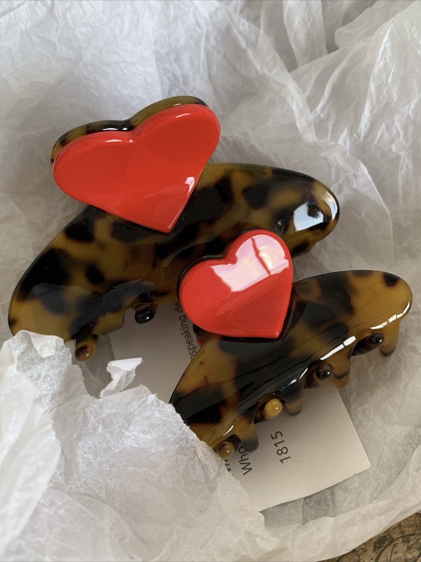 Dipped Shop – Engroshandel Hårspænde - Dame – Sød sød pige hjertegribsklemme DPJC72