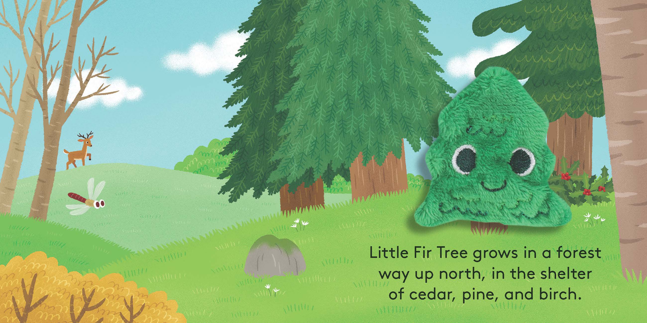 Chronicle Books - Wholesale Baby & Toddler Book (0-2) - Little Fir Tree: Finger Puppet Book3
