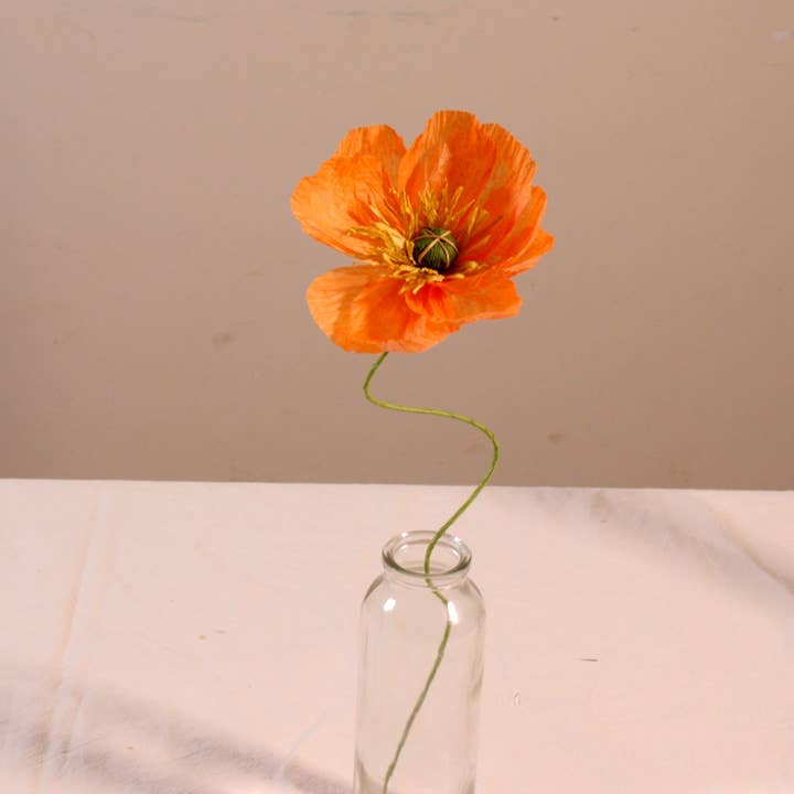 Beautiful Things By Bec - Vendita all'ingrosso Fiori finti - Papaveri di carta fatti a mano2