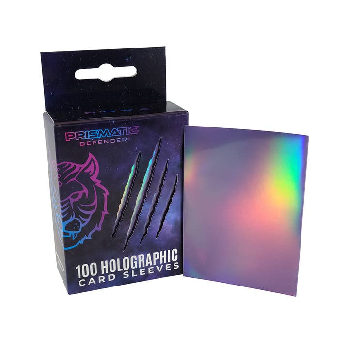 Prismatic Defender® - Wholesale Card game - Holographic Card Sleeves - Standard Size - 3 Foil Designs24