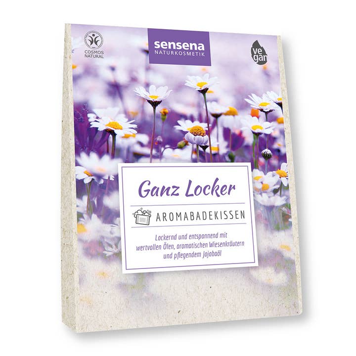 Sensena Aromabadekissen Ganz Locker Pflegender Badezusatz für den Großhandel von Accentra