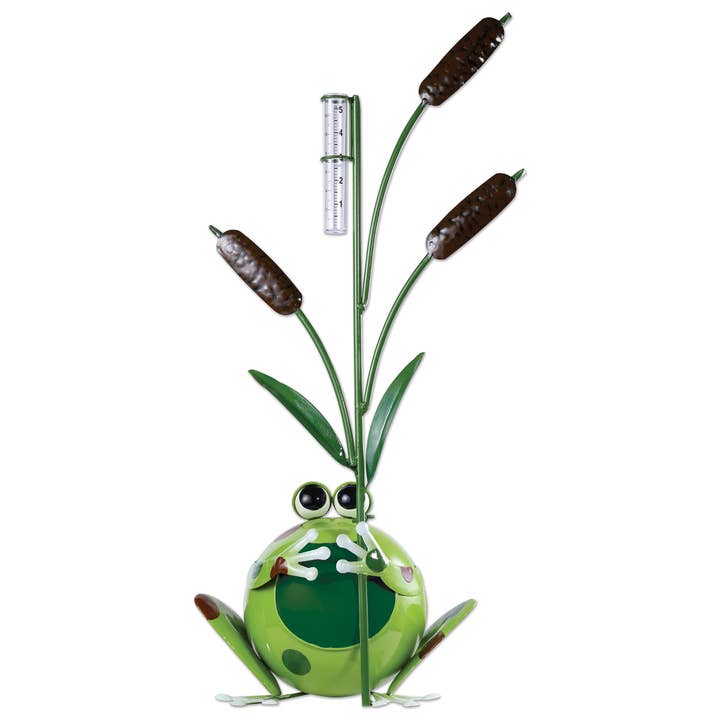 Sunset Vista Designs - Wholesale Garden Tool - Large Happy Rain Gauge