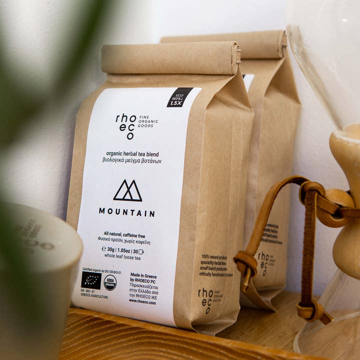 EcoRefill - Biologische kruidentheemengsels voor wholesale door rhoeco - fine organic goods