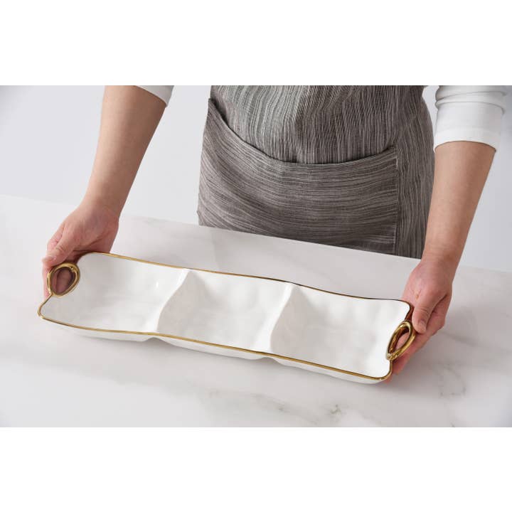 Pampa Bay - Wholesale Serving tray - 3 Section Server2