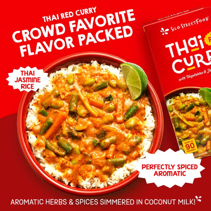 Sun Tropics - Wholesale Shelf Stable Prepared Meal - Silo StreetFood Thai Curry with Vegetables Variety Pack2