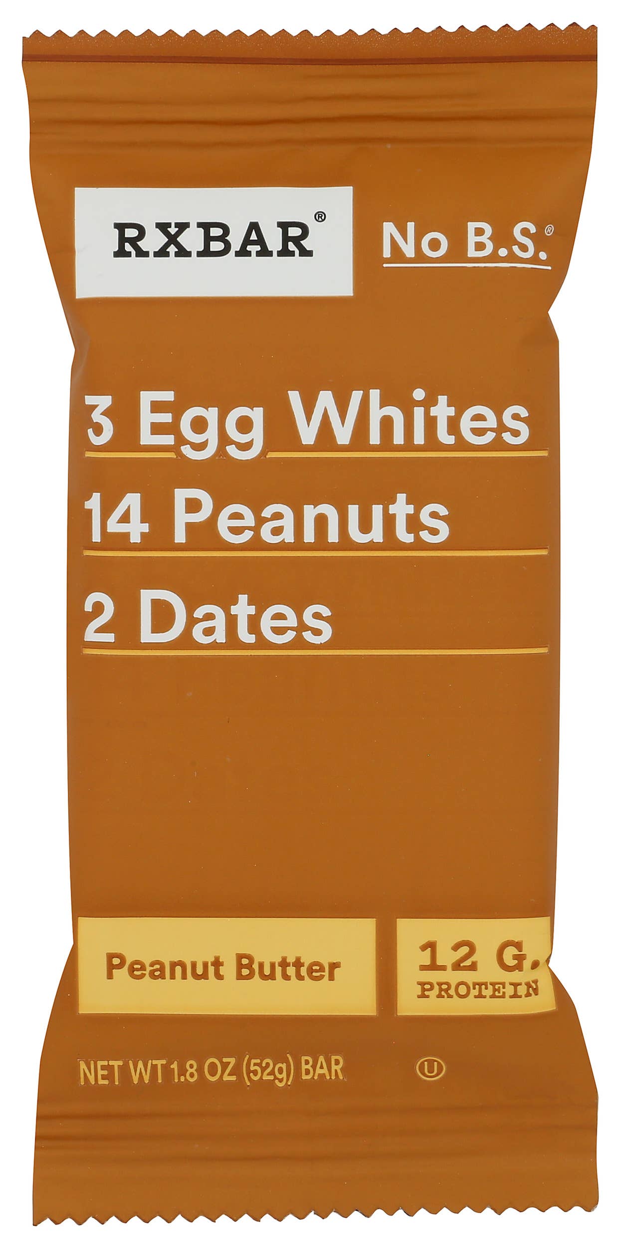 KeHE Distributors, LLC - Wholesale Snack Bar - RX Bar Protein Bar, Peanut Butter, 1.83 oz0