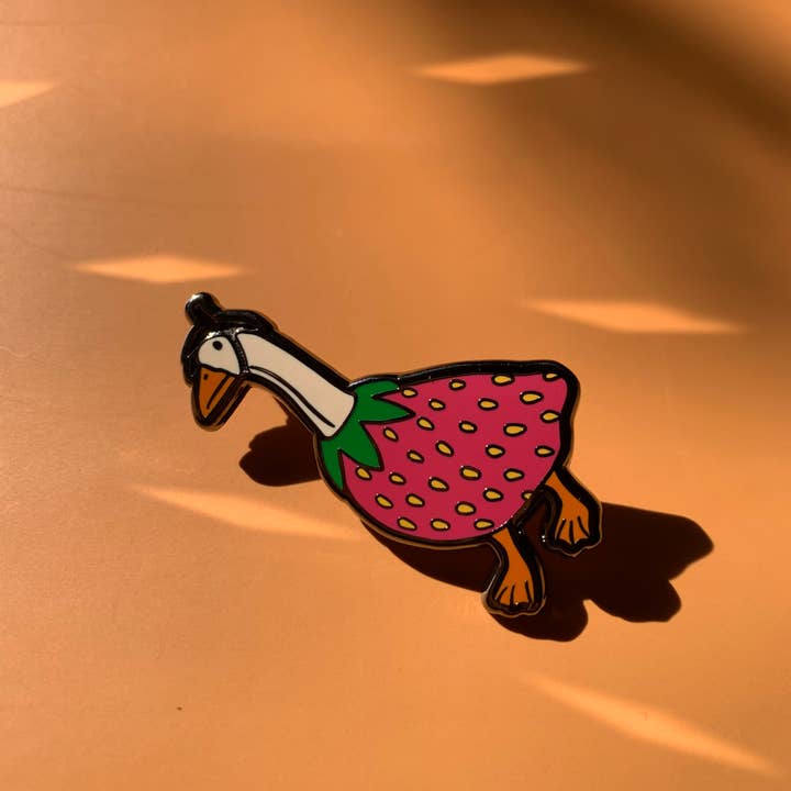 Not Picasso - Wholesale Lapel Pin/Button - Gooseberry Enamel Pin2