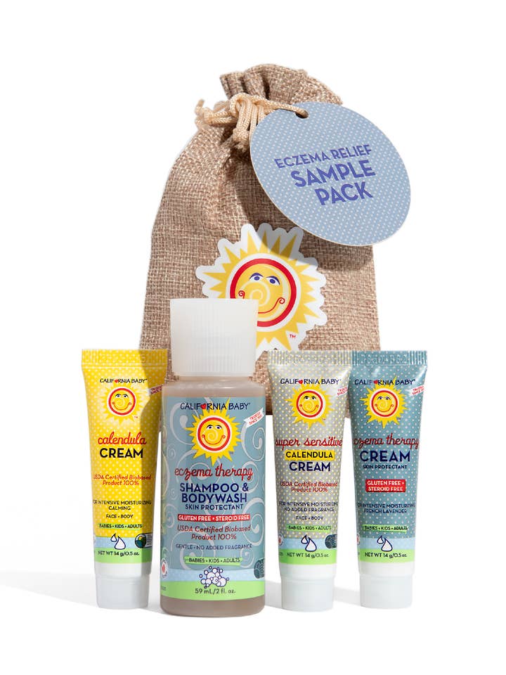 Eczema Relief Sample Pack for wholesale by California Baby