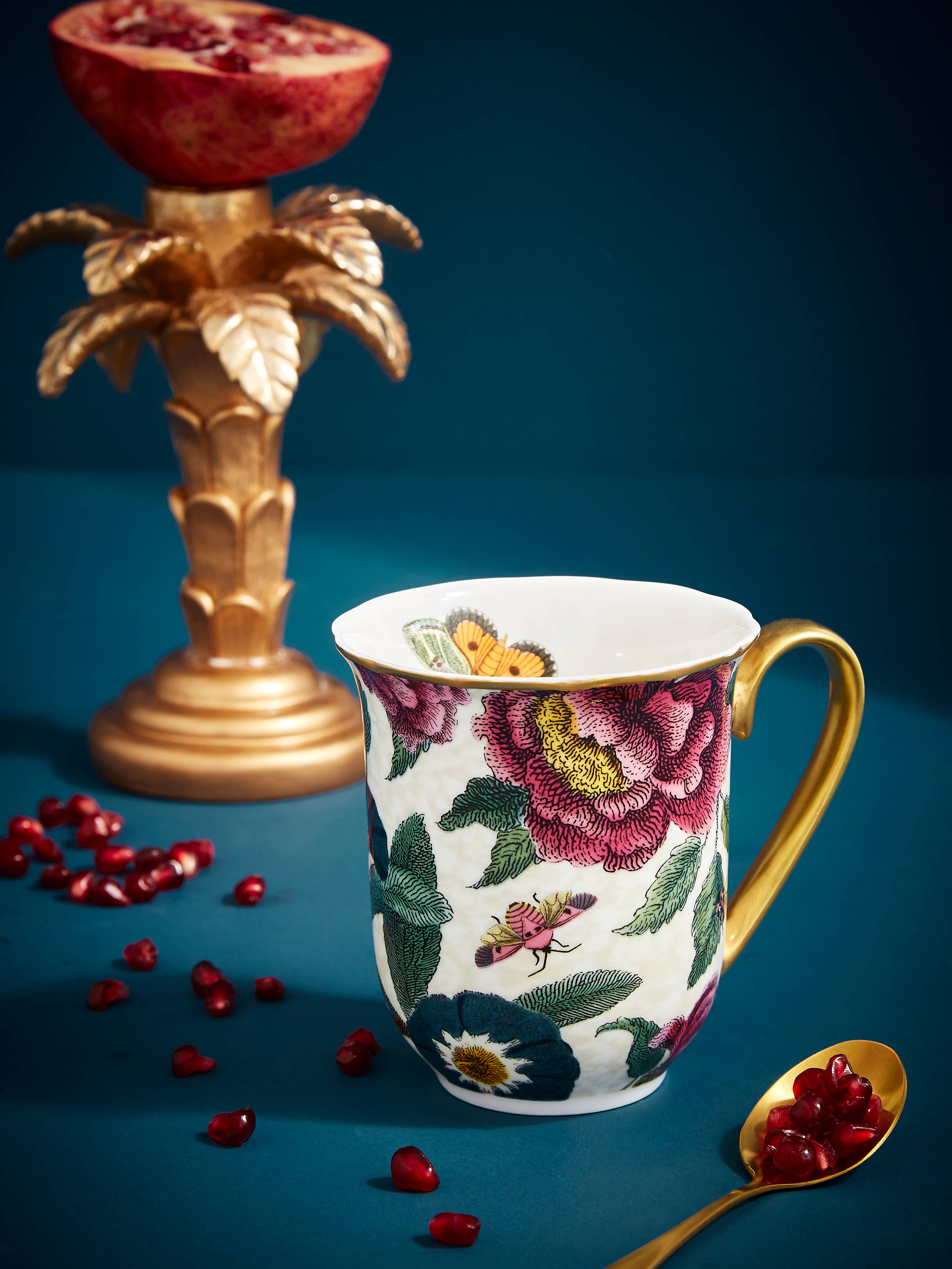 Portmeirion, Spode, Pimpernel, Nacthmann, Wrendale Designs - Wholesale Coffee Mug - Creatures of Curiosity MUG 12 oz (BLK/CREAM)5