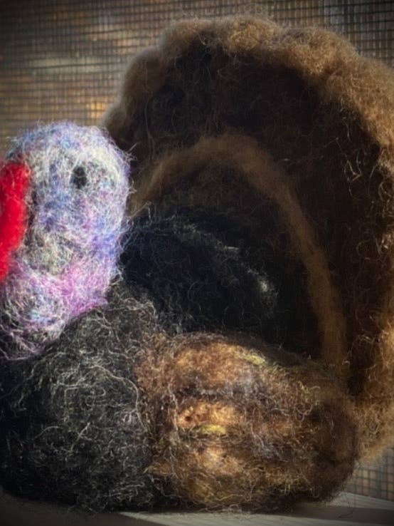 Kit de fieltro de aguja de pavo para venta al por mayor de The Felted Bee