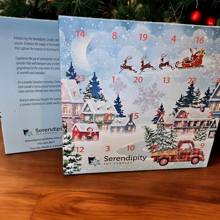 Serendipity Soy Candles - Wholesale Advent Calendar - Advent Candle Calendar - 20254