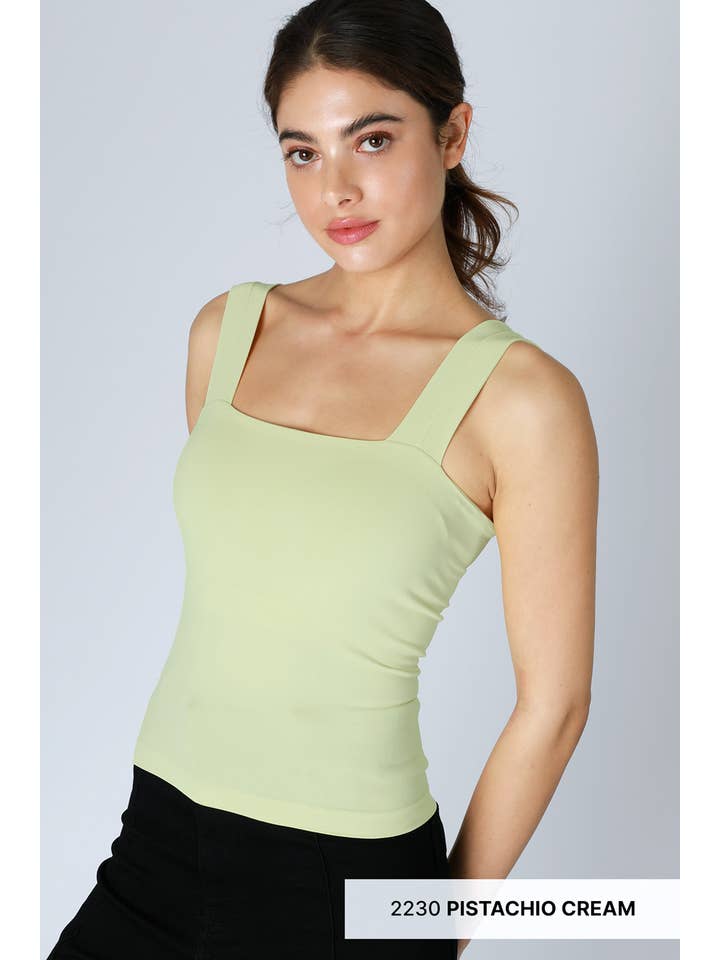 NIKIBIKI - Wholesale Tank Top - Women's - NS8409- Clean Line Square Tank3