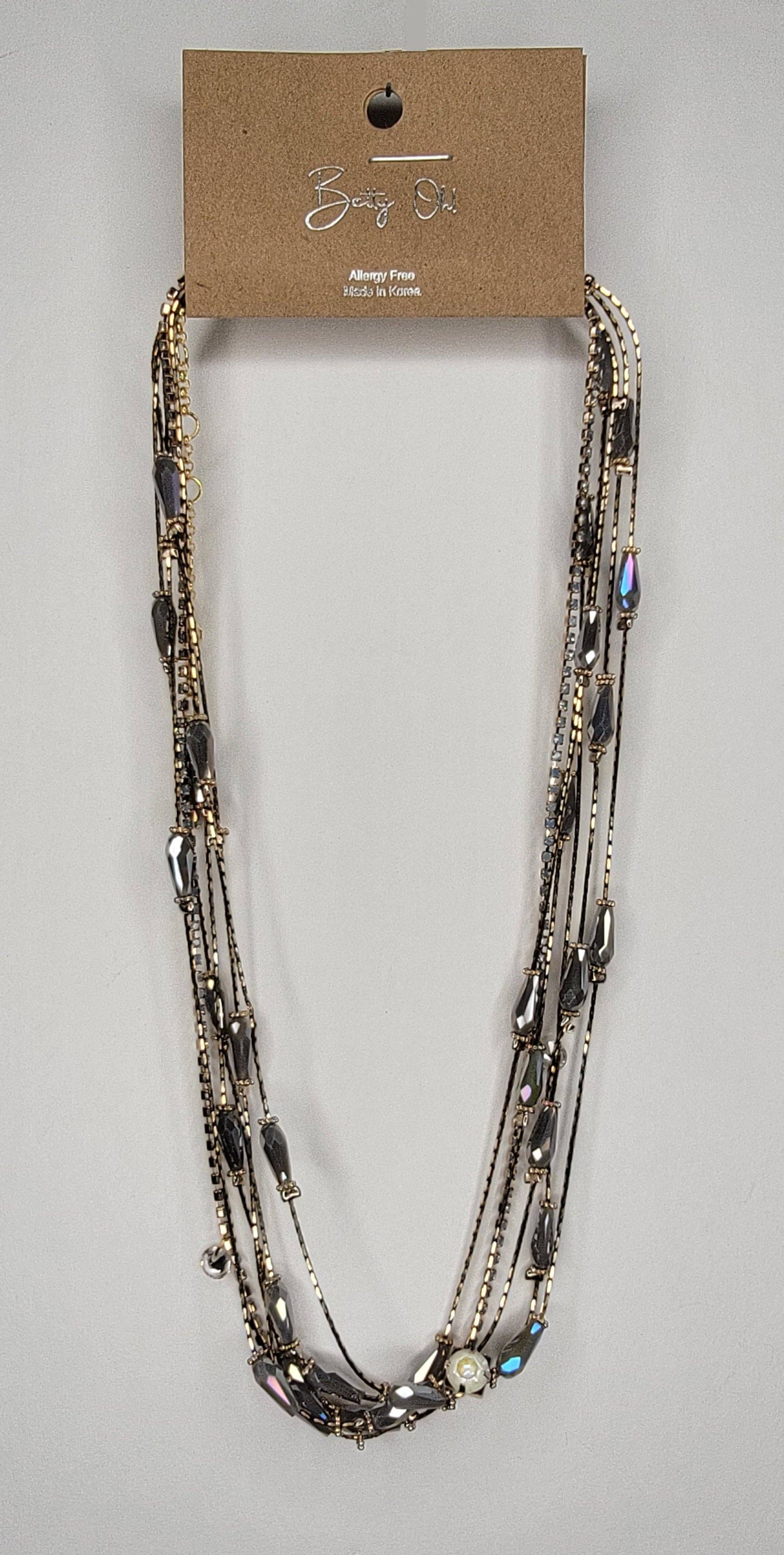 BETTYOH INC - Wholesale Beaded/Pearl Necklace - Handmade Multiple Layer Beads Necklace4