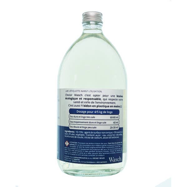 Wasch - Wholesale Liquid Laundry Detergent - Special Baby Laundry Detergent “L'Originale” - Fragrance Free1