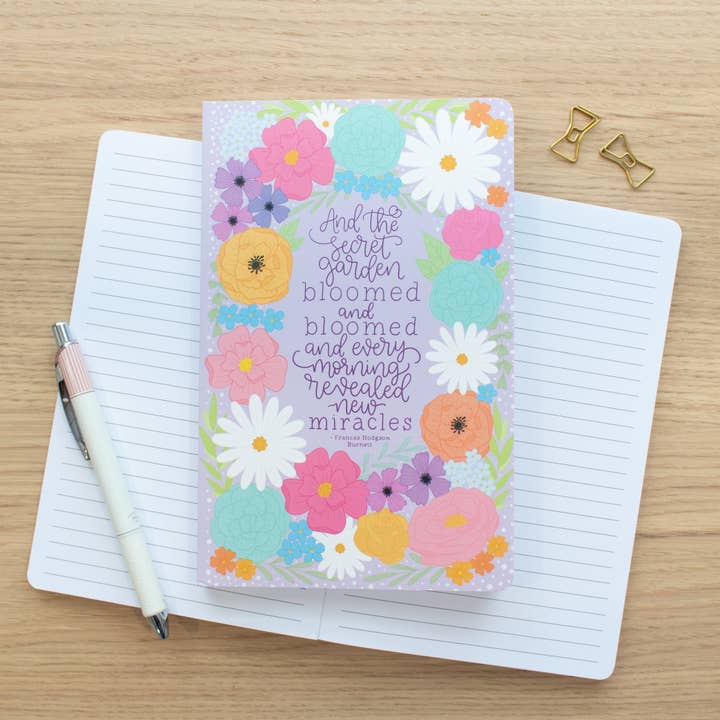 Secret Garden - Lined Notebook for wholesale by Little Inklings LTD
