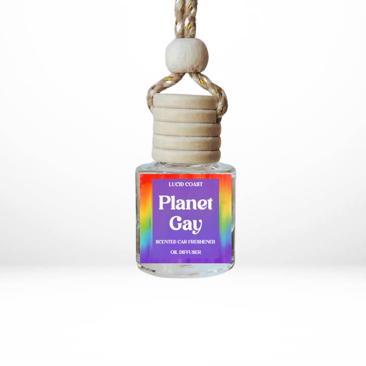Lucid Coast - Wholesale Car Freshener - Unisex - Planet Gay Car Diffuser