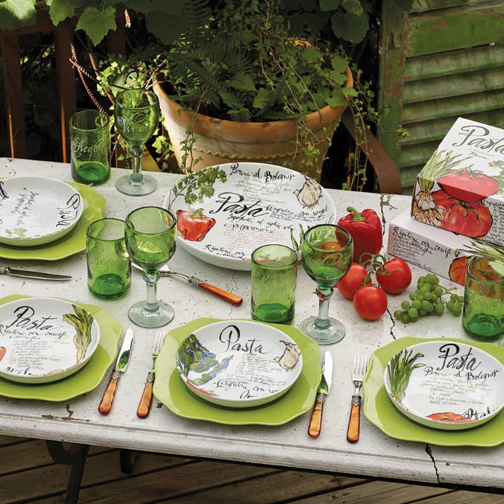 Rosanna - Wholesale Serve Bowl - Pasta Italiana Bowls S/4