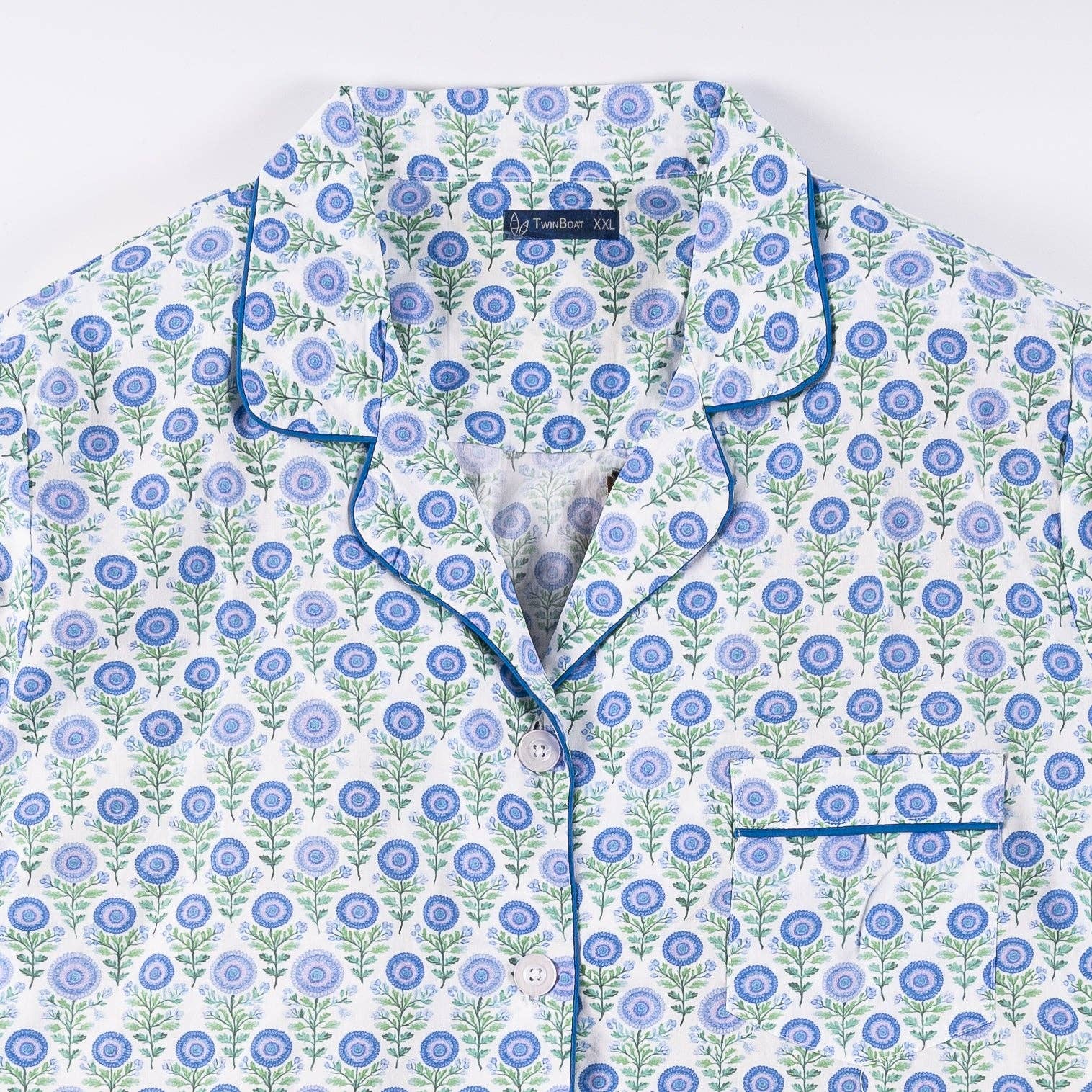 Noble Mount - Vendita all'ingrosso Completo pigiama - Donna - Set pigiama da donna in popeline di cotone 100%31