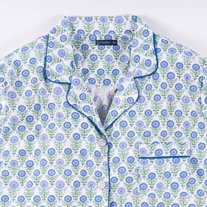 Noble Mount - Vendita all'ingrosso Completo pigiama - Donna - Set pigiama da donna in popeline di cotone 100%31