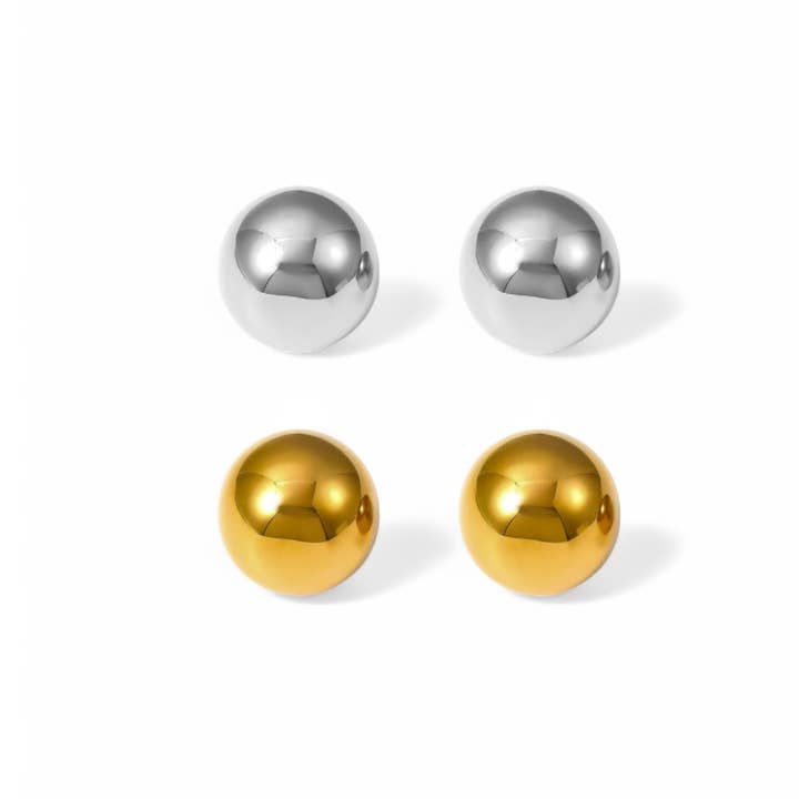 Jenny Be Free - Wholesale Stud/Post Earrings - Statement Studs: Bobby
