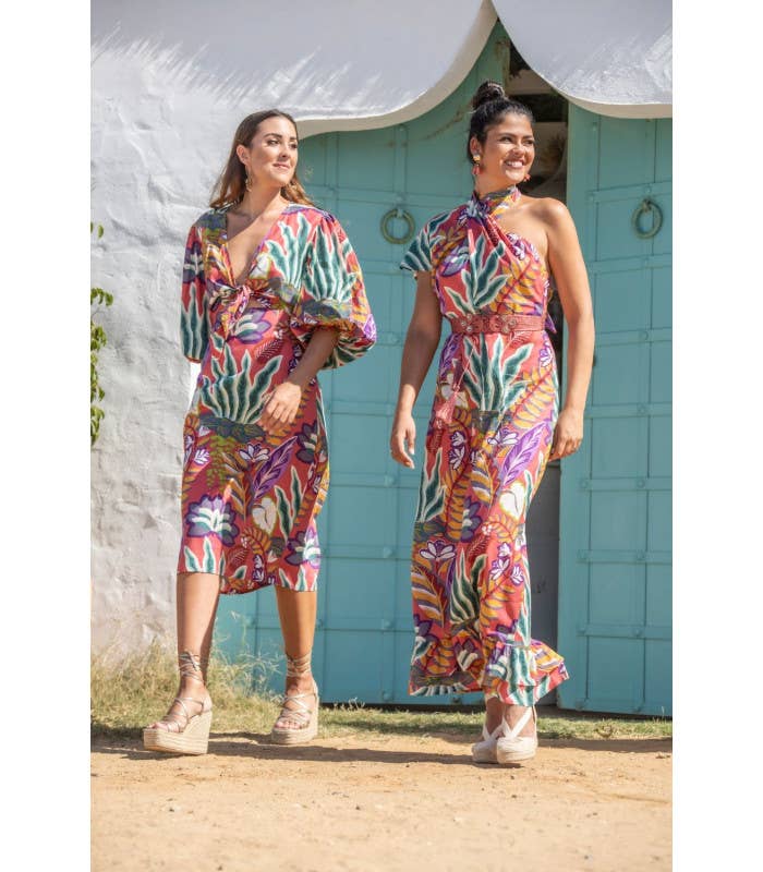  REF  MILOS SHORT SUNSET & MOON DRESS for wholesale on Faire5