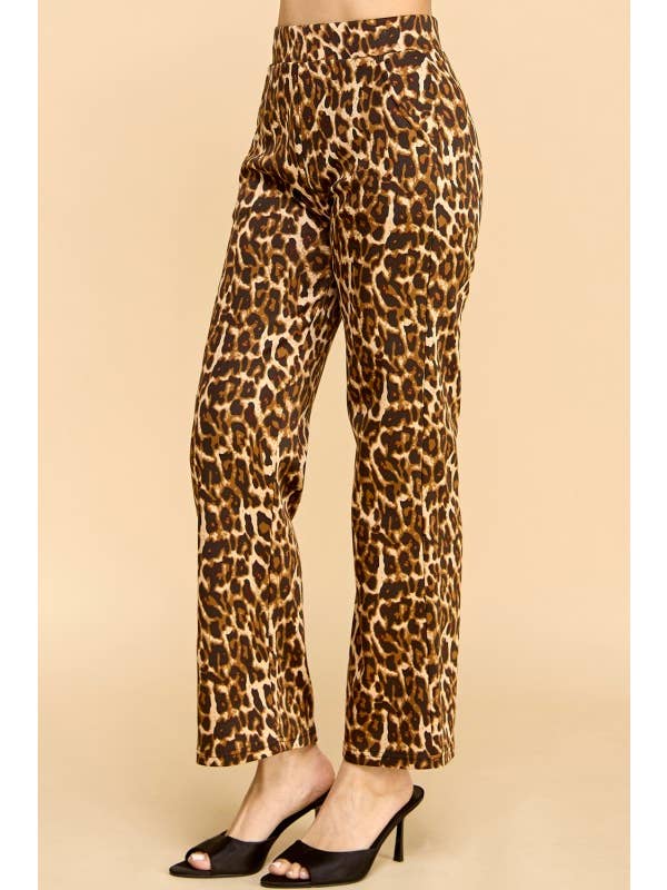 AS SHOWN SCUP18S-T LEOPARD PRINT STRAIGHT PANTS for wholesale on Faire5