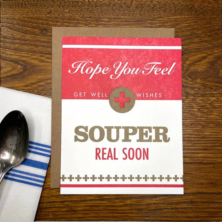 hope you feel souper real soon for wholesale by a. favorite design
