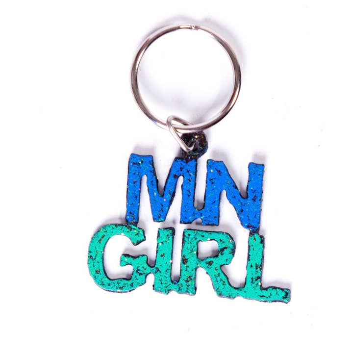 Whimsies - Vendita all'ingrosso Portachiavi - Donna - Portachiavi statale, iniziali, codice postale namedrop souvenir pride USA