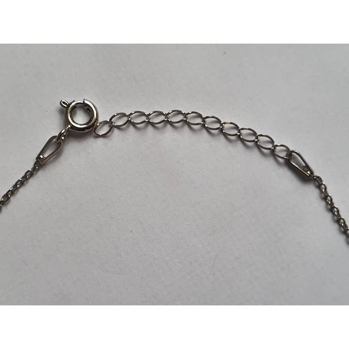 Grey 925 rhodium-plated silver chain 0.30, length 45+3cm for wholesale on Faire2