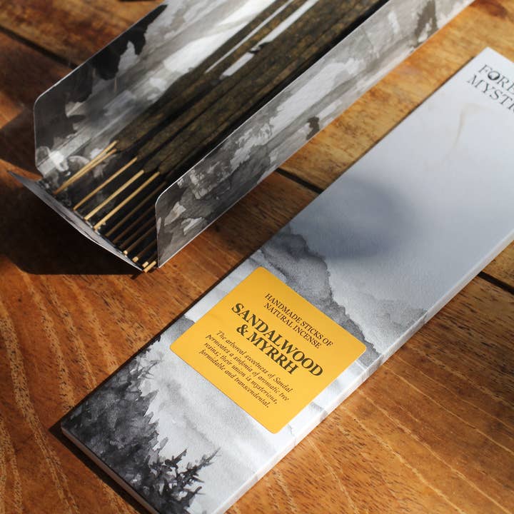 SANDALWOOD & MYRRH for wholesale by Forest Mystic