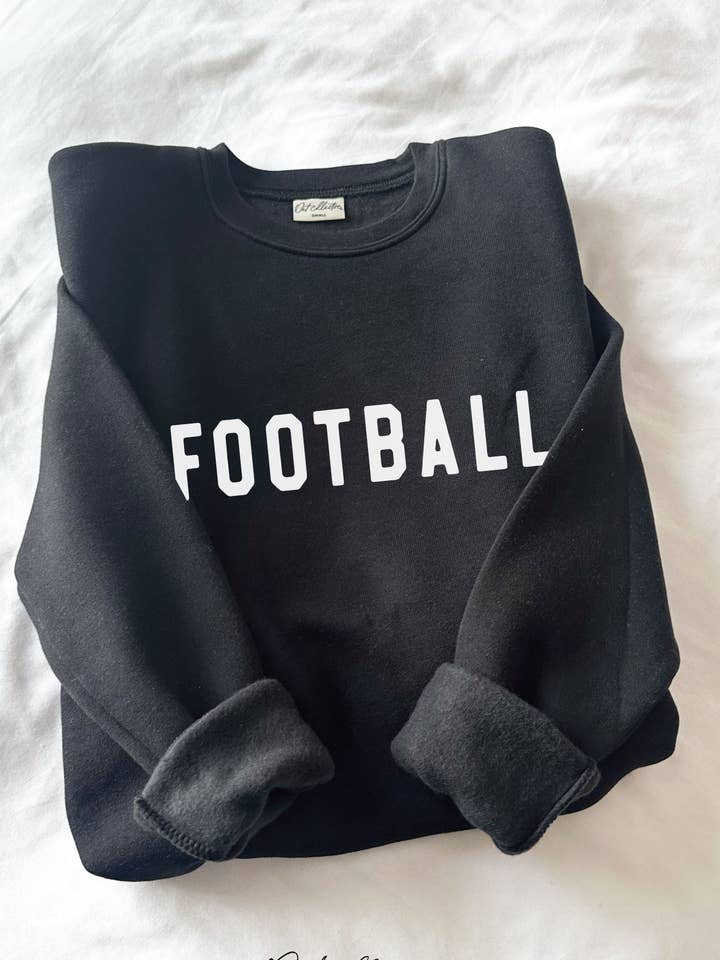 Sweatshirt met voetbalprint voor wholesale door OAT COLLECTIVE