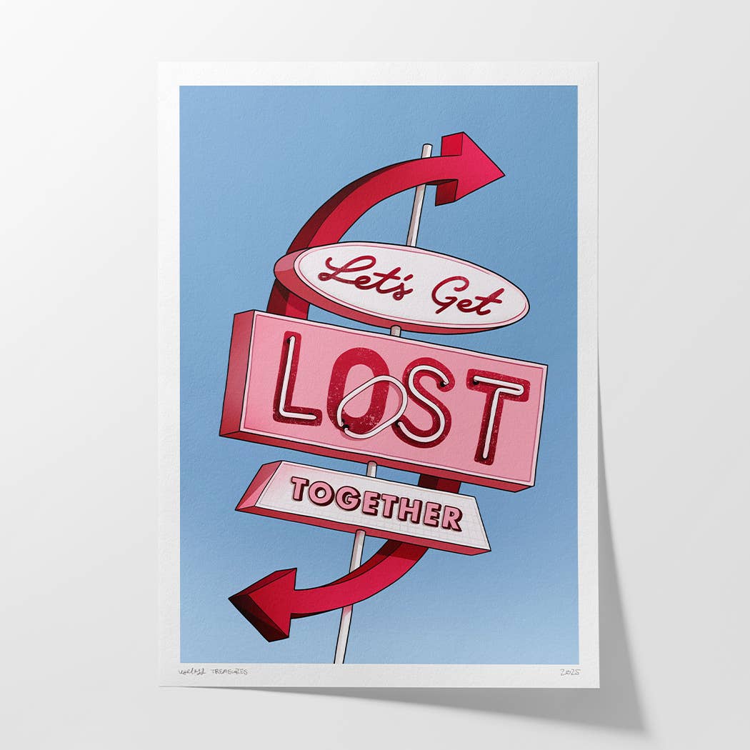 Useless Treasures - Wholesale Art Print - Lost  | Fine Art Print3