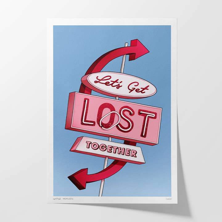 Useless Treasures - Wholesale Art Print - Lost | Fine Art Print3