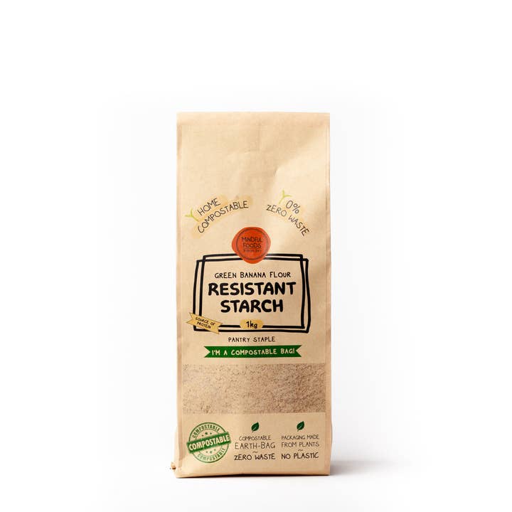 Mindful Foods - Wholesale Flour - Green Banana Flour "Resistant Starch" - LRG - 685g