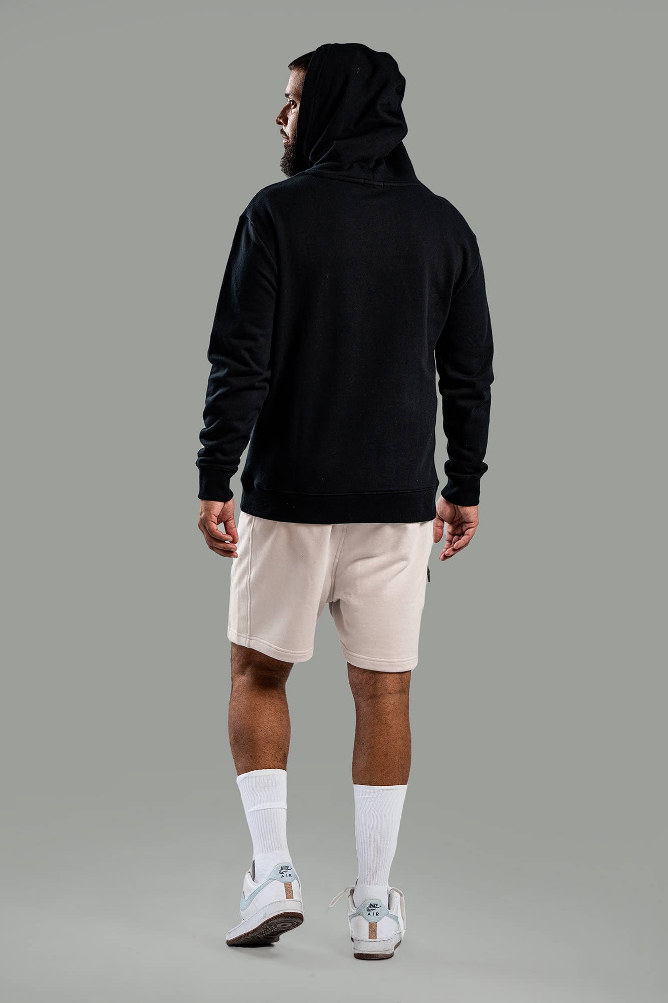 Tourn - Wholesale Hoodie - Men's - Noah French Terry Black Hoodie1