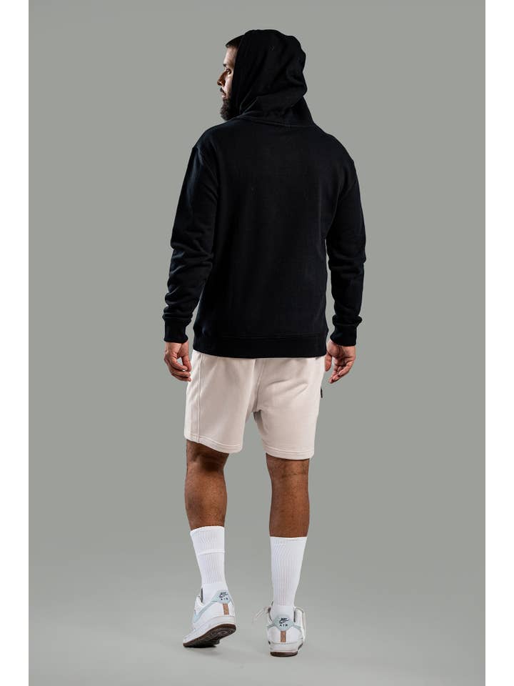 Tourn - Wholesale Hoodie - Men's - Noah French Terry Black Hoodie1