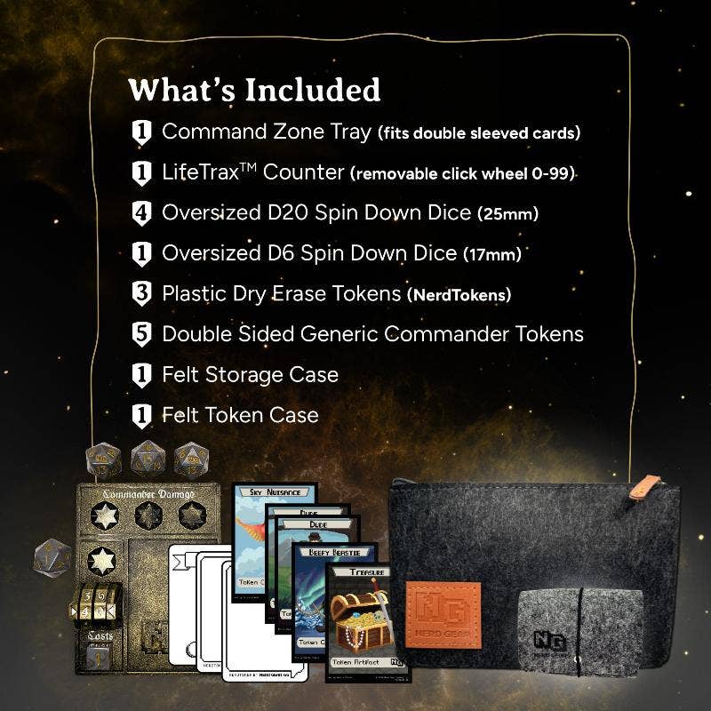 Nerd Gear Gaming Inc. – Engroshandel Kortspil – Kommandørens Essentials-sæt2