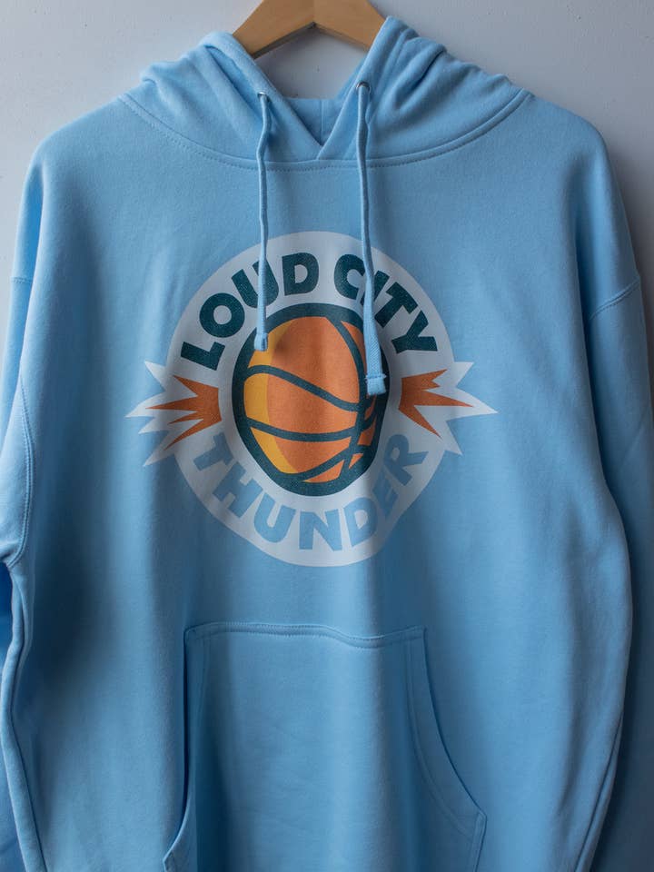 Loud City Thunder Unisex Hoodie - Oklahoma City Thunder för wholesale av Shop Good