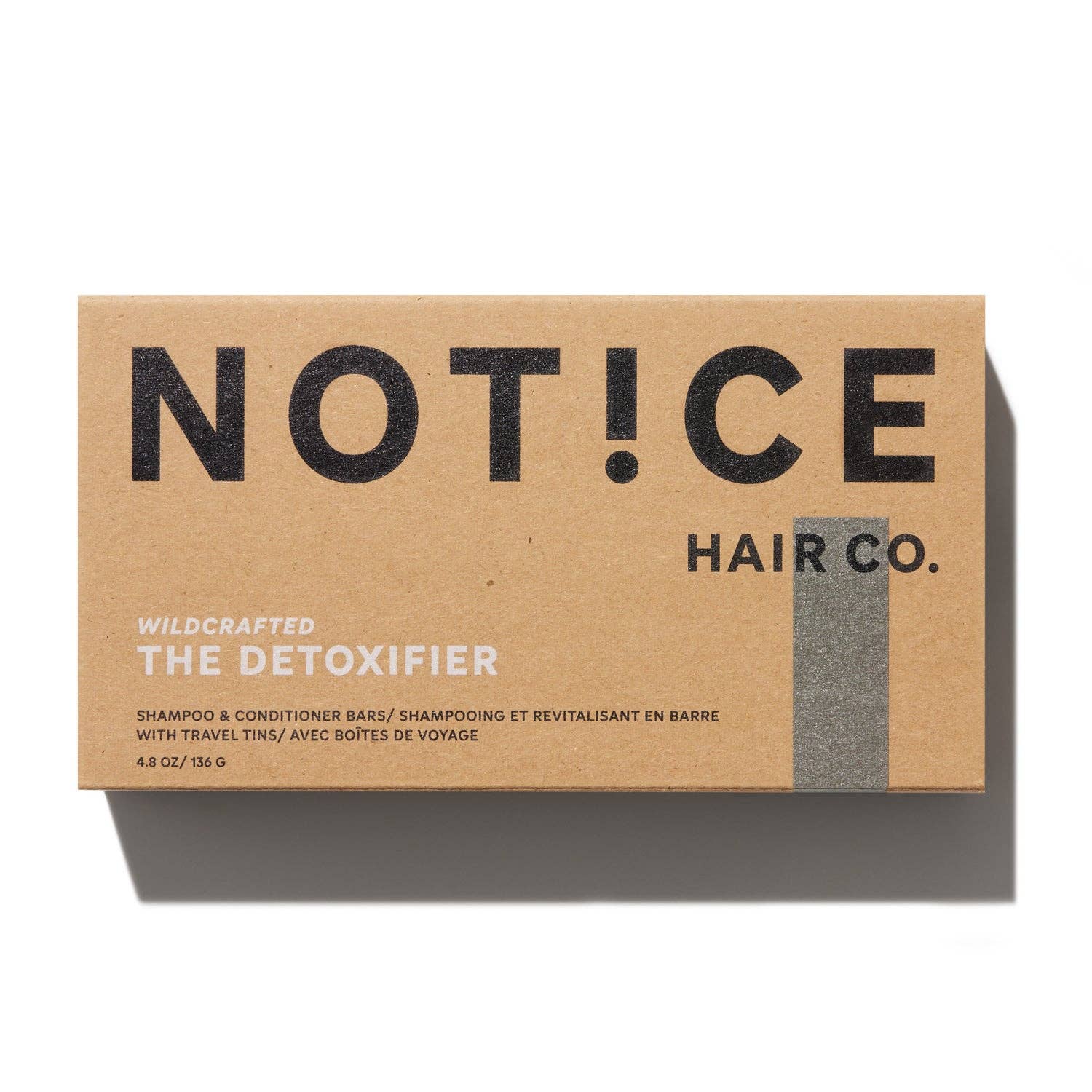 NOTICE Hair Co. - Vente Disques de shampoing/shampoings solides - Ensemble de voyage Shampooing & Après-shampooing Détoxifiant - clarifiant pour tous types de cheveux (blonds, gris & accumulations)1