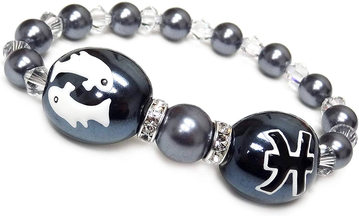 Fiona Accessories – Großhandel Perlenarmband – Sternzeichen Swarovski Perlen Stretch Armband Sternzeichen Schmuck4
