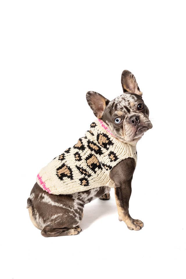 CHILLY DOG LLC - Wholesale Pet Sweater - Dog - Leopard Dog Sweater4