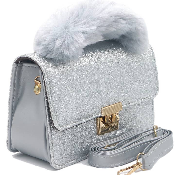 Y-E1.3 BAG1016-001-2 Bolso Pu Brillos 19,5x12,5x7c para venta al por mayor de Menga Trading