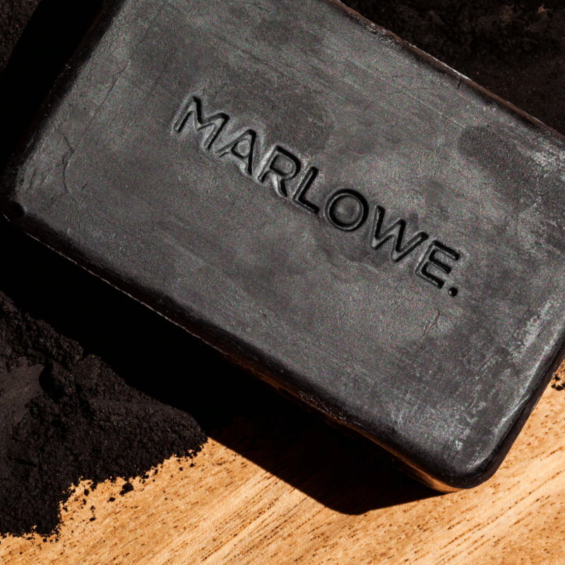 Marlowe - Wholesale Bar Soap - Men's - Marlowe No.106 Charcoal Body Soap Bar1