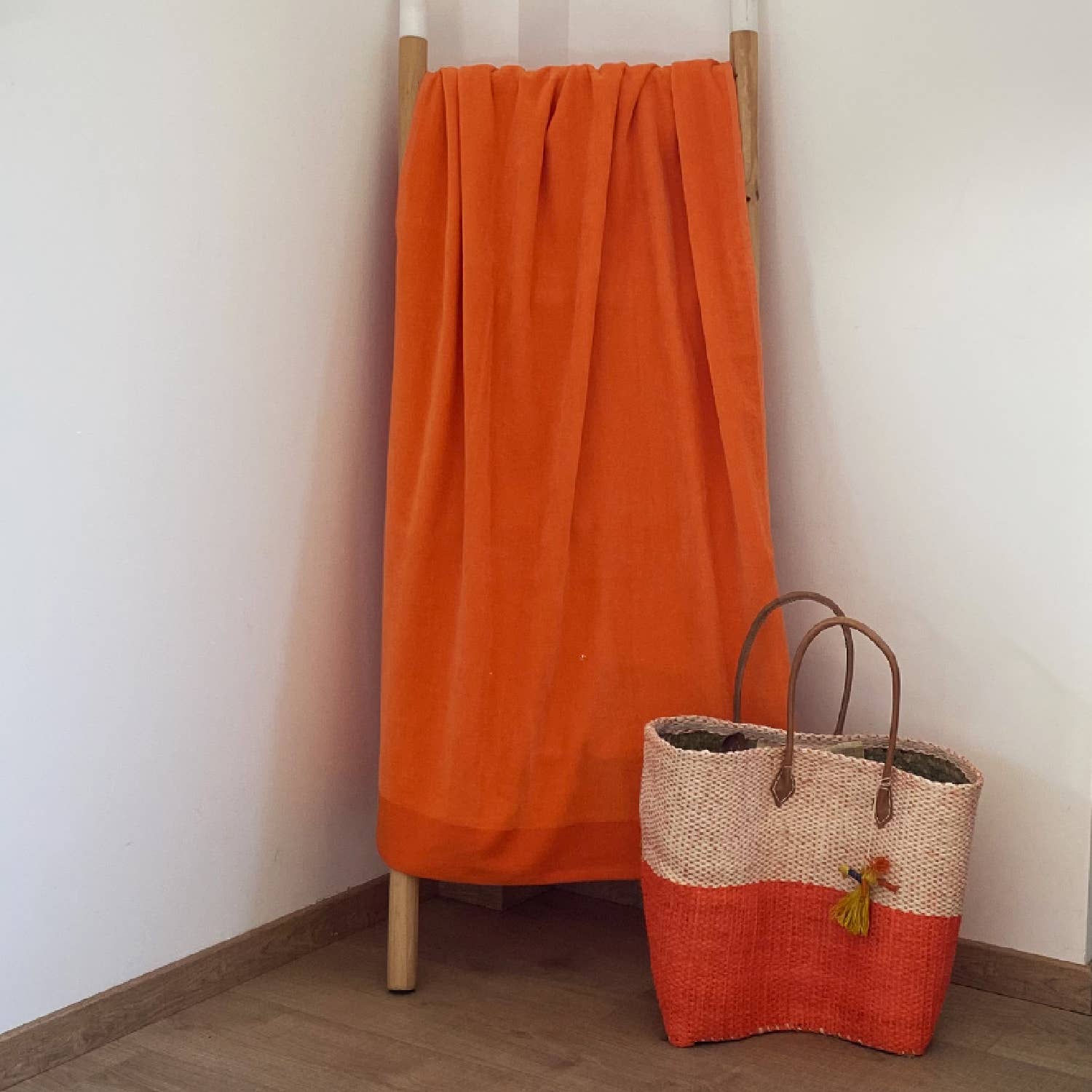 Le comptoir de la plage - Wholesale Bath Towel - Plain velvet bath towels "Shady"22